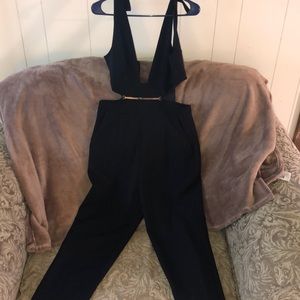 Express black jumpsuit